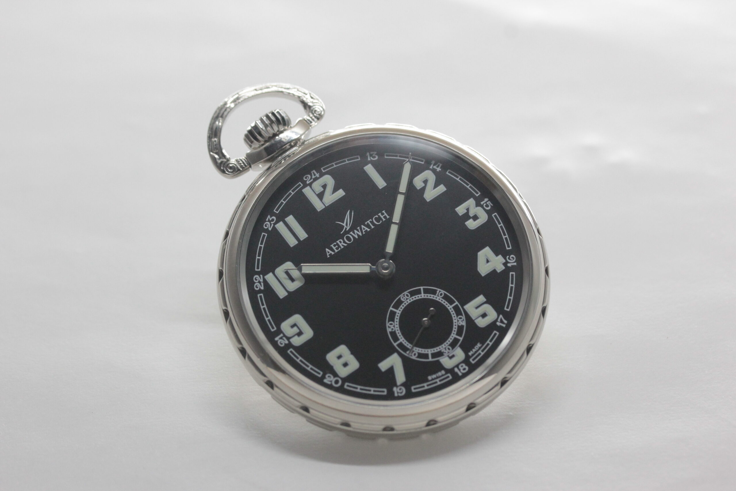 アエロ懐中時計 ミリタリー 正美堂時計店