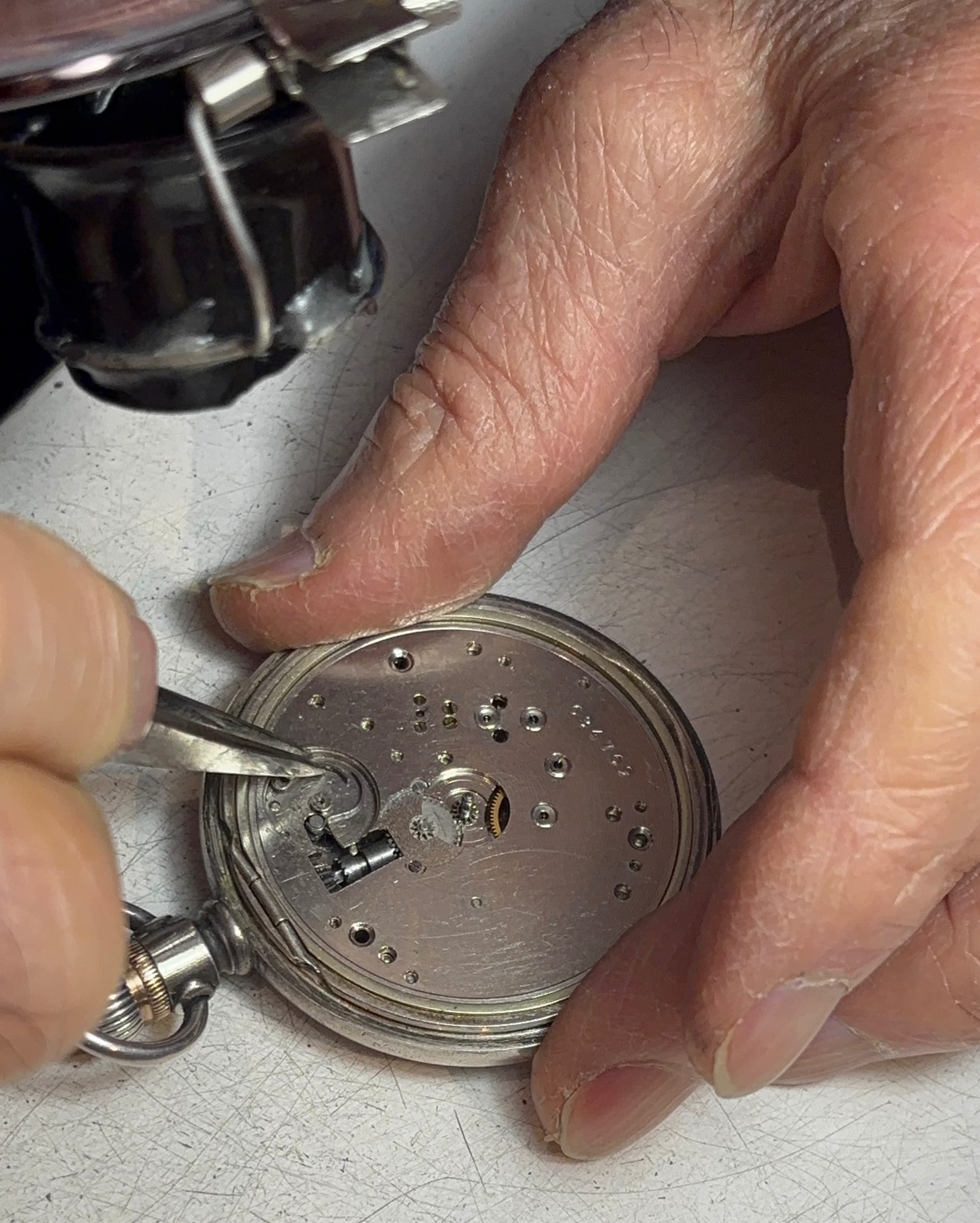 正美堂会長修理中