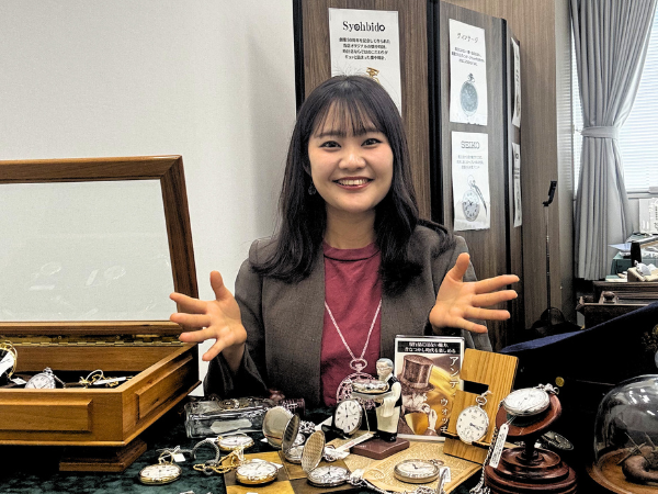 正美堂時計店 2026年 第9回東京懐中時計展示会 スタッフ まりん
