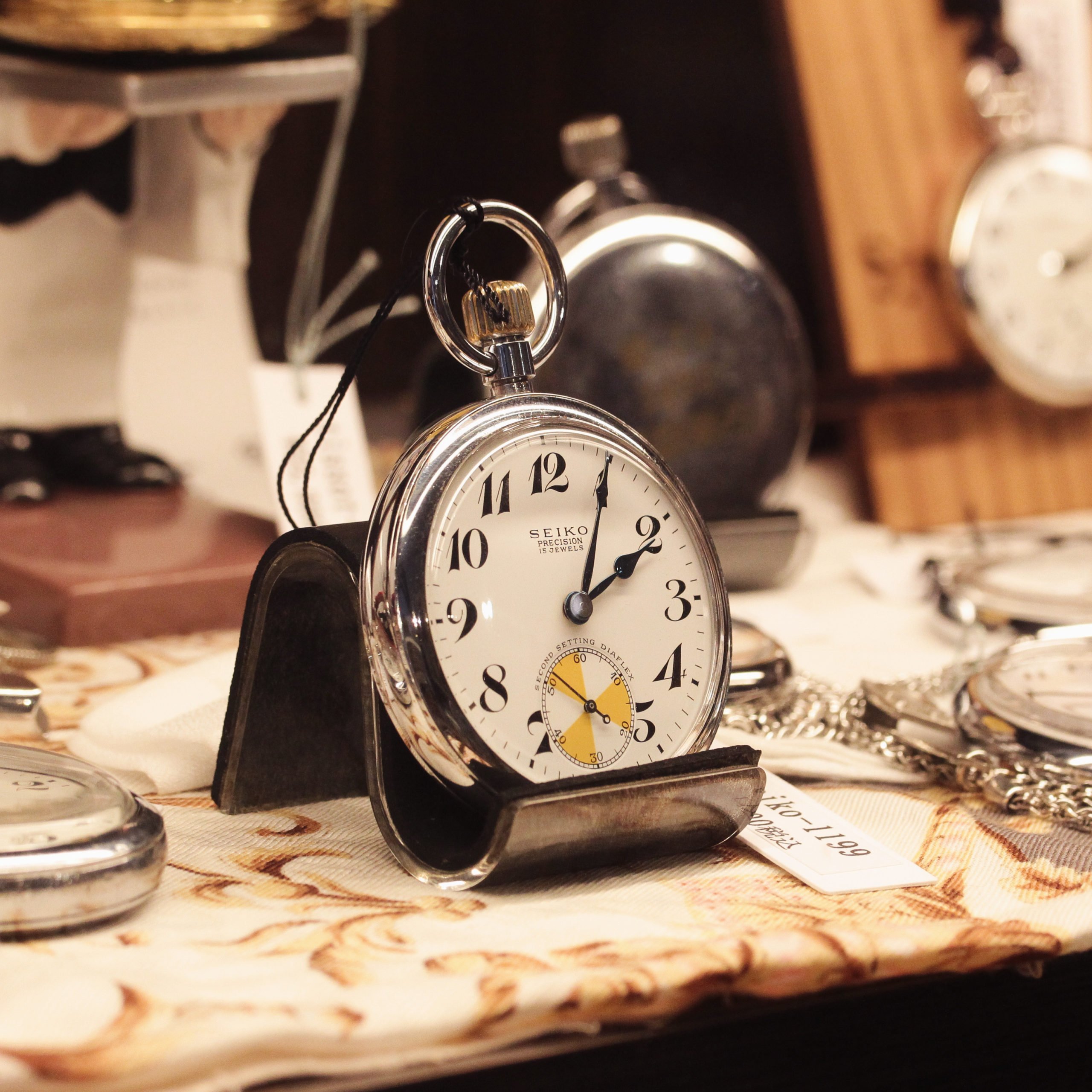 国鉄時代の懐中時計 19セイコー 昭和43年 昭和43年の19セイコー