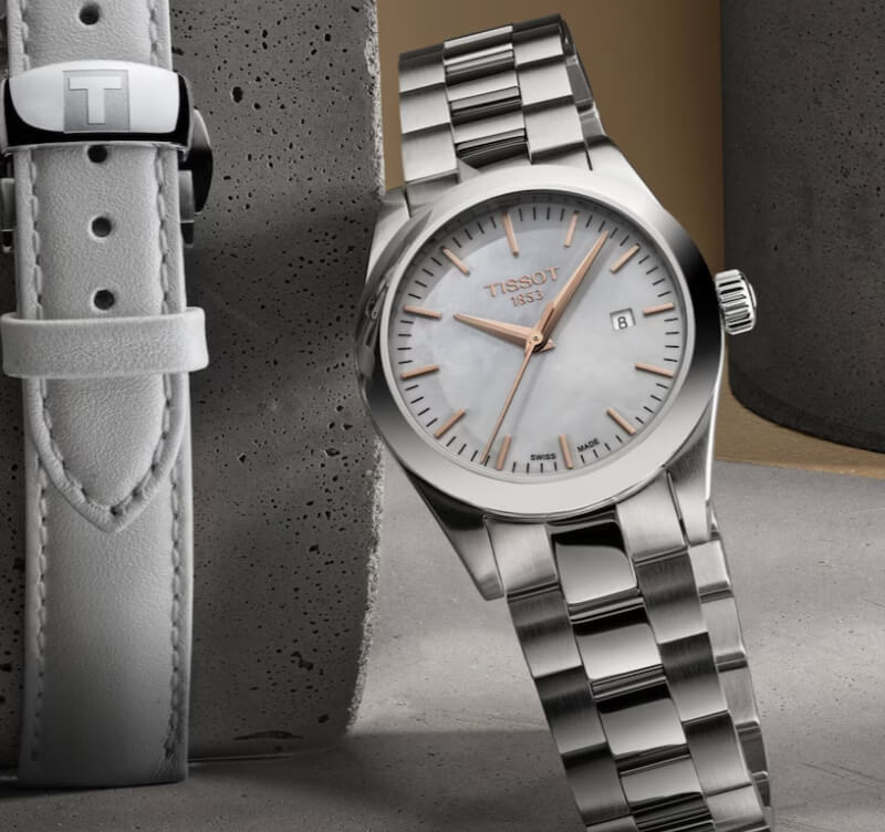 ティソ　レディース腕時計　t1320101111100